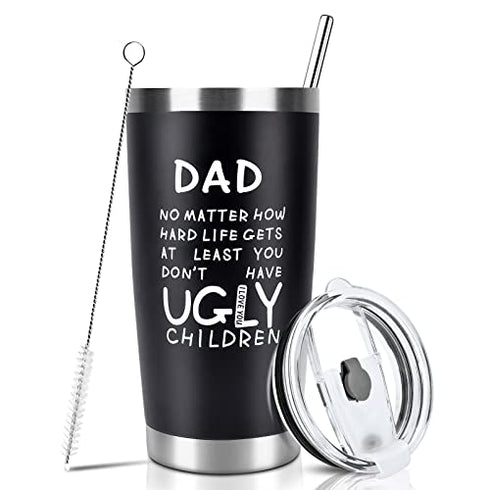 Fathers Day Tumblers Gift  20 OZ Tumbler Travel Mug